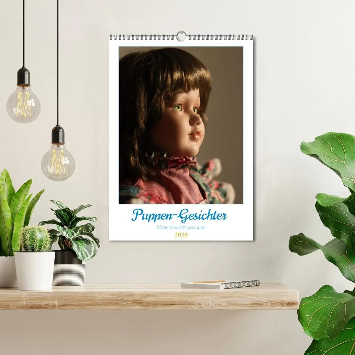 Bild: 9783516332292 | Puppen-Gesichter (Wandkalender 2026 DIN A3 hoch), CALVENDO...