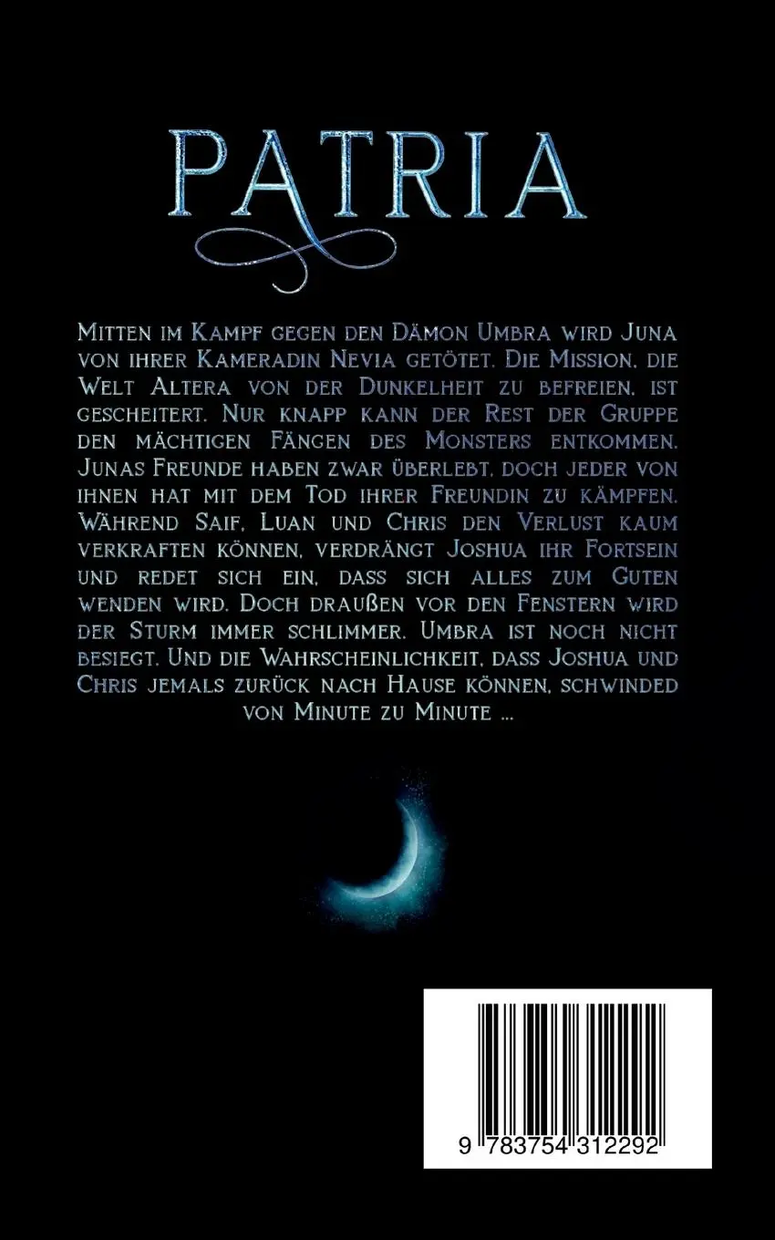Rückseite: 9783754312292 | Patria | Der Zorn einer Göttin | Julie Ayden | Taschenbuch | Altera