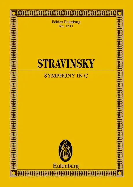 Cover: 9783795762292 | Symphonie in C | Igor Strawinsky | Buch | 96 S. | Deutsch | 1984