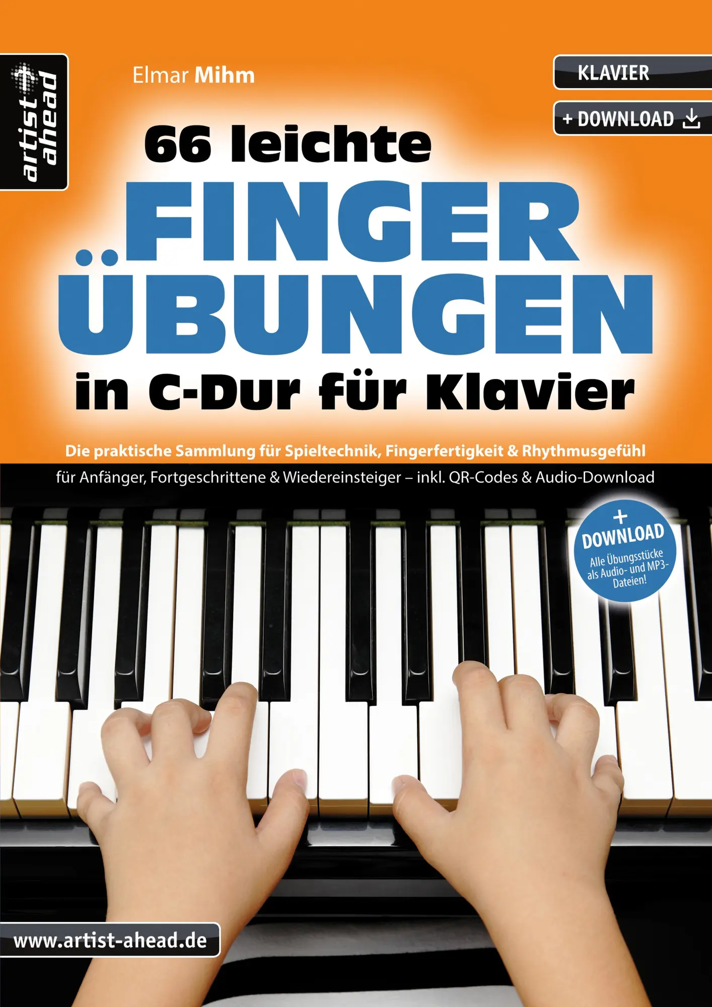 Cover: 9783866422292 | 66 leichte Fingerübungen in C-Dur für Klavier | Elmar Mihm | Broschüre