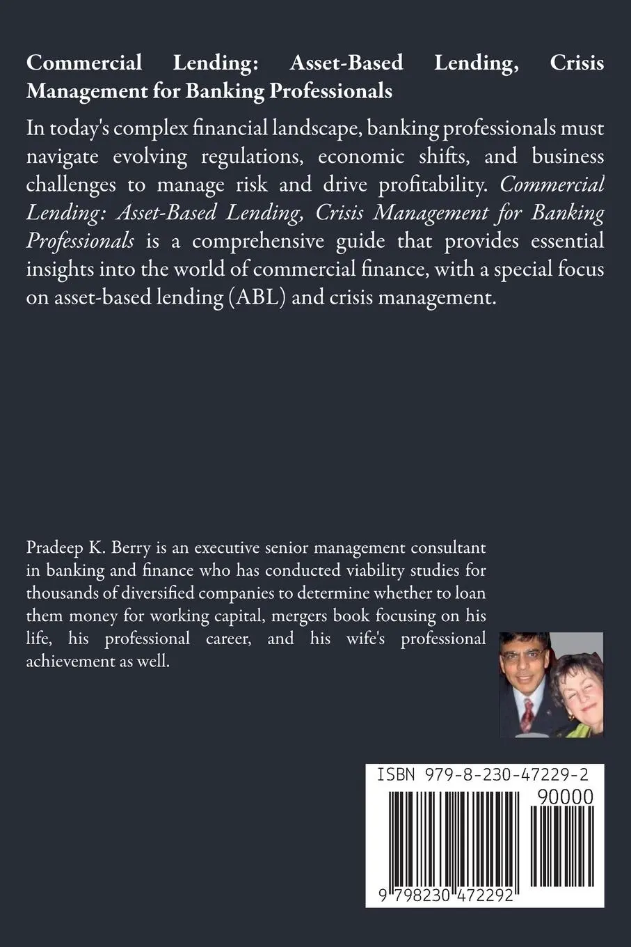 Rückseite: 9798230472292 | Commercial Lending | Pradeep Berry | Taschenbuch | Englisch | 2025