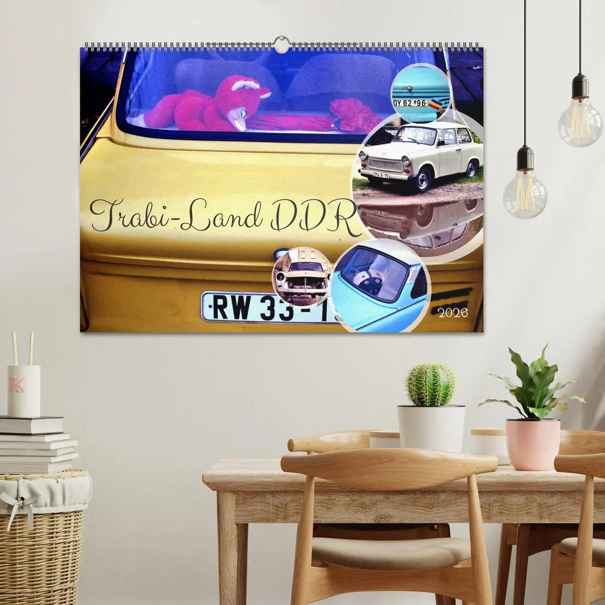 Bild: 9783457302392 | Trabi-Land DDR (Wandkalender 2026 DIN A2 quer), CALVENDO...