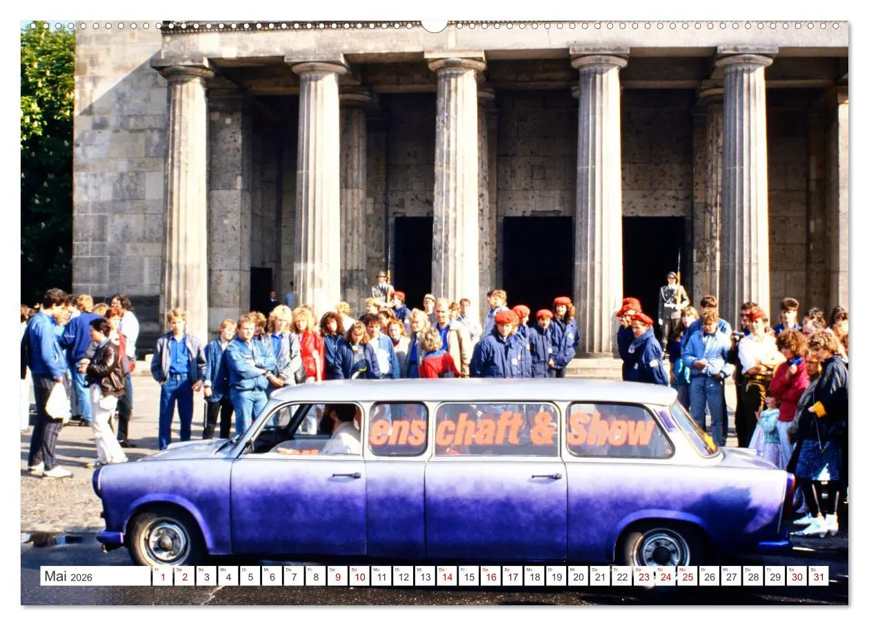 Bild: 9783457302392 | Trabi-Land DDR (Wandkalender 2026 DIN A2 quer), CALVENDO...