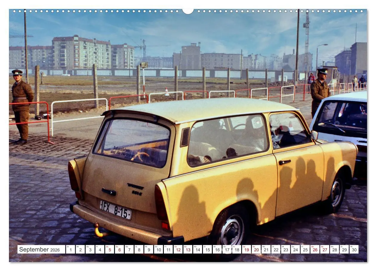 Bild: 9783457302392 | Trabi-Land DDR (Wandkalender 2026 DIN A2 quer), CALVENDO...