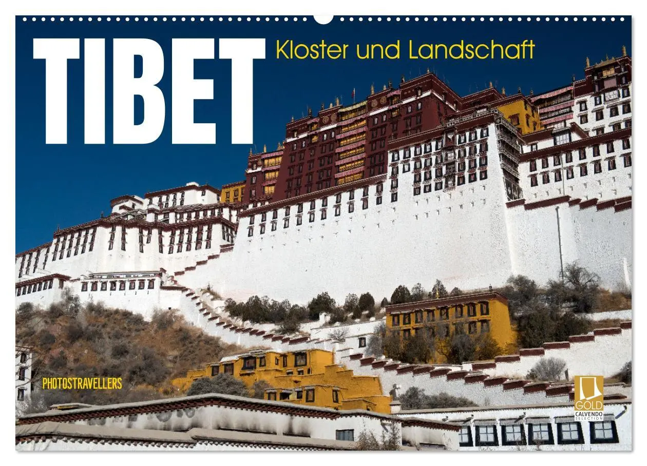 Cover: 9783457472392 | Tibet - Kloster und Landschaft (Wandkalender 2026 DIN A2 quer),...