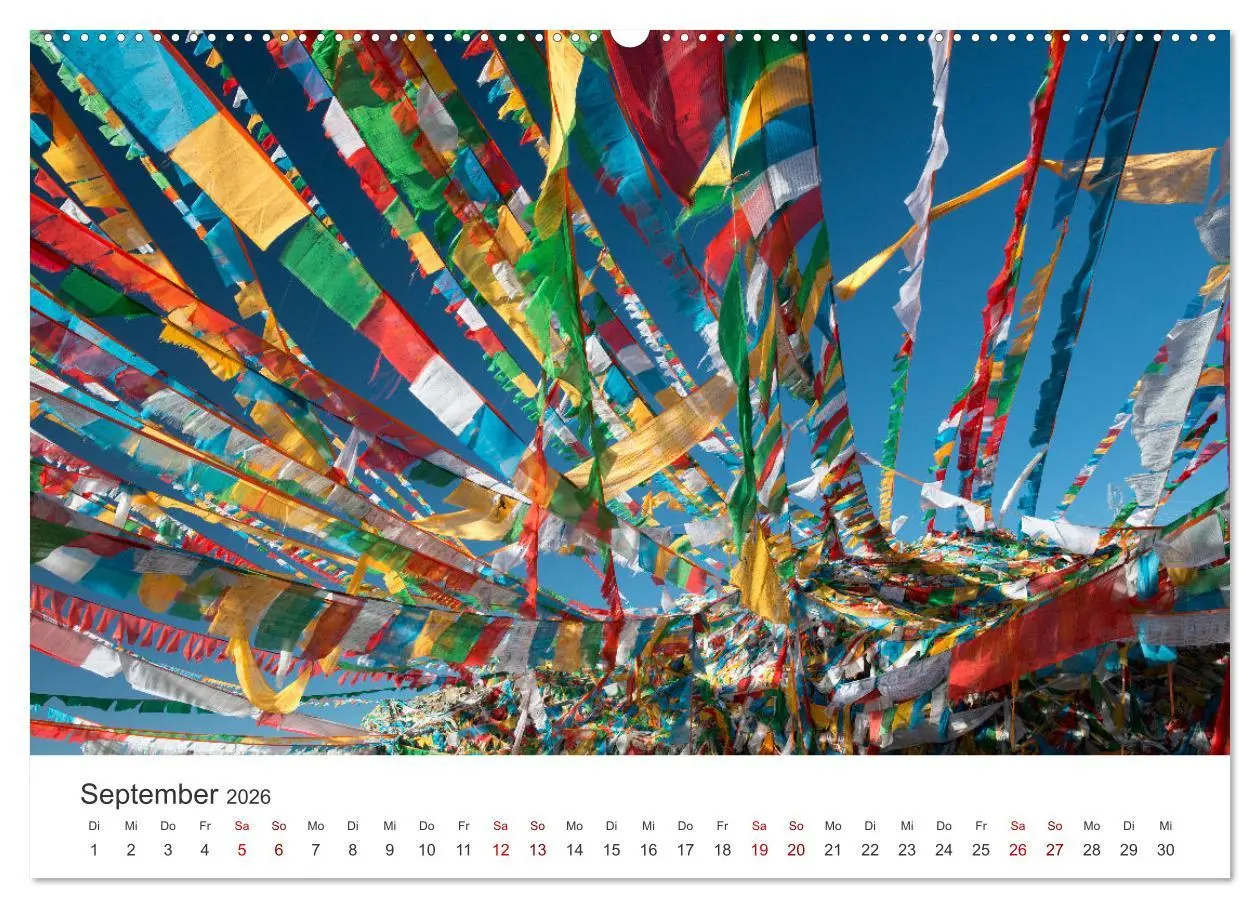 Bild: 9783457472392 | Tibet - Kloster und Landschaft (Wandkalender 2026 DIN A2 quer),...