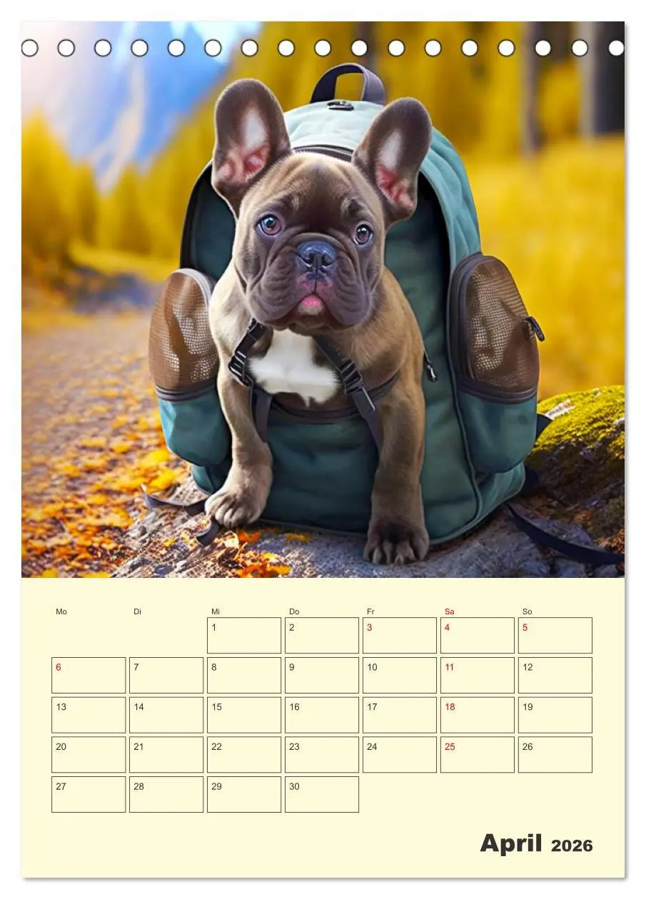 Bild: 9783516322392 | Lustige Fledermäuse. Französische Bulldoggen bei der...