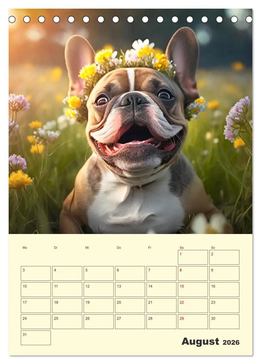 Bild: 9783516322392 | Lustige Fledermäuse. Französische Bulldoggen bei der...