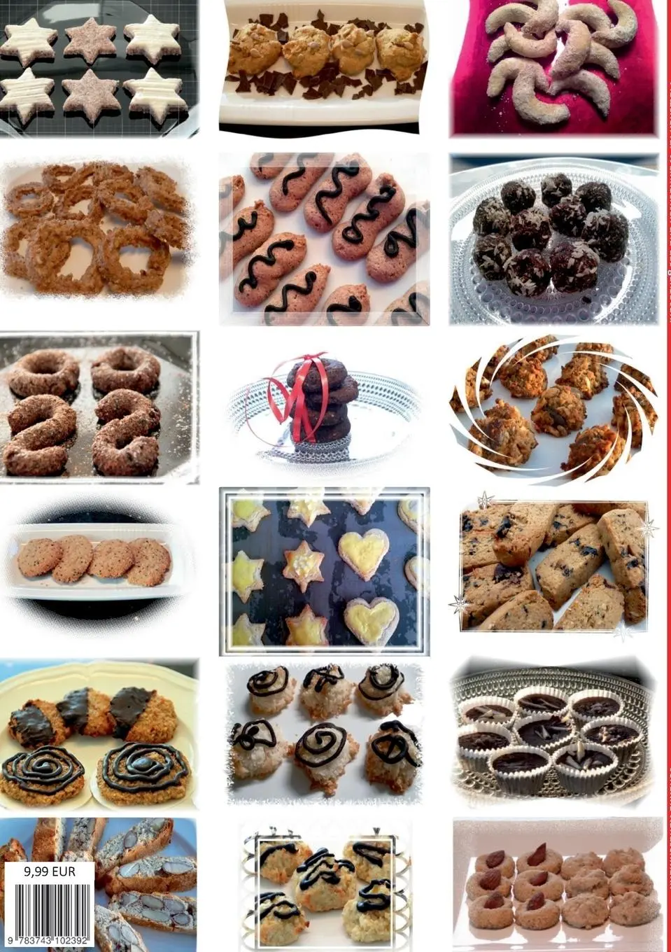 Rückseite: 9783743102392 | Plätzchen für Weihnachten und das ganze Jahr | Glutenfrei und Low Carb