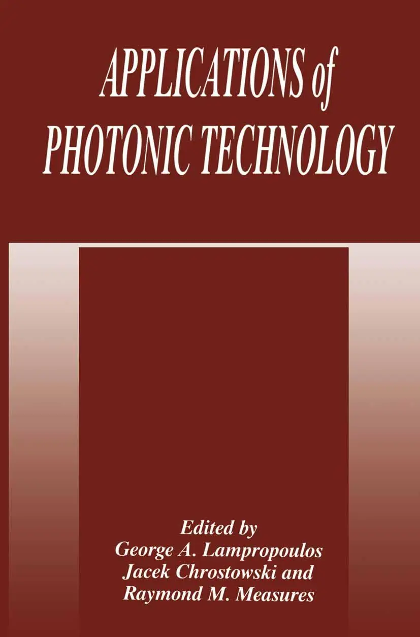 Cover: 9781475792492 | Applications of Photonic Technology | J. Chrostowski (u. a.) | Buch
