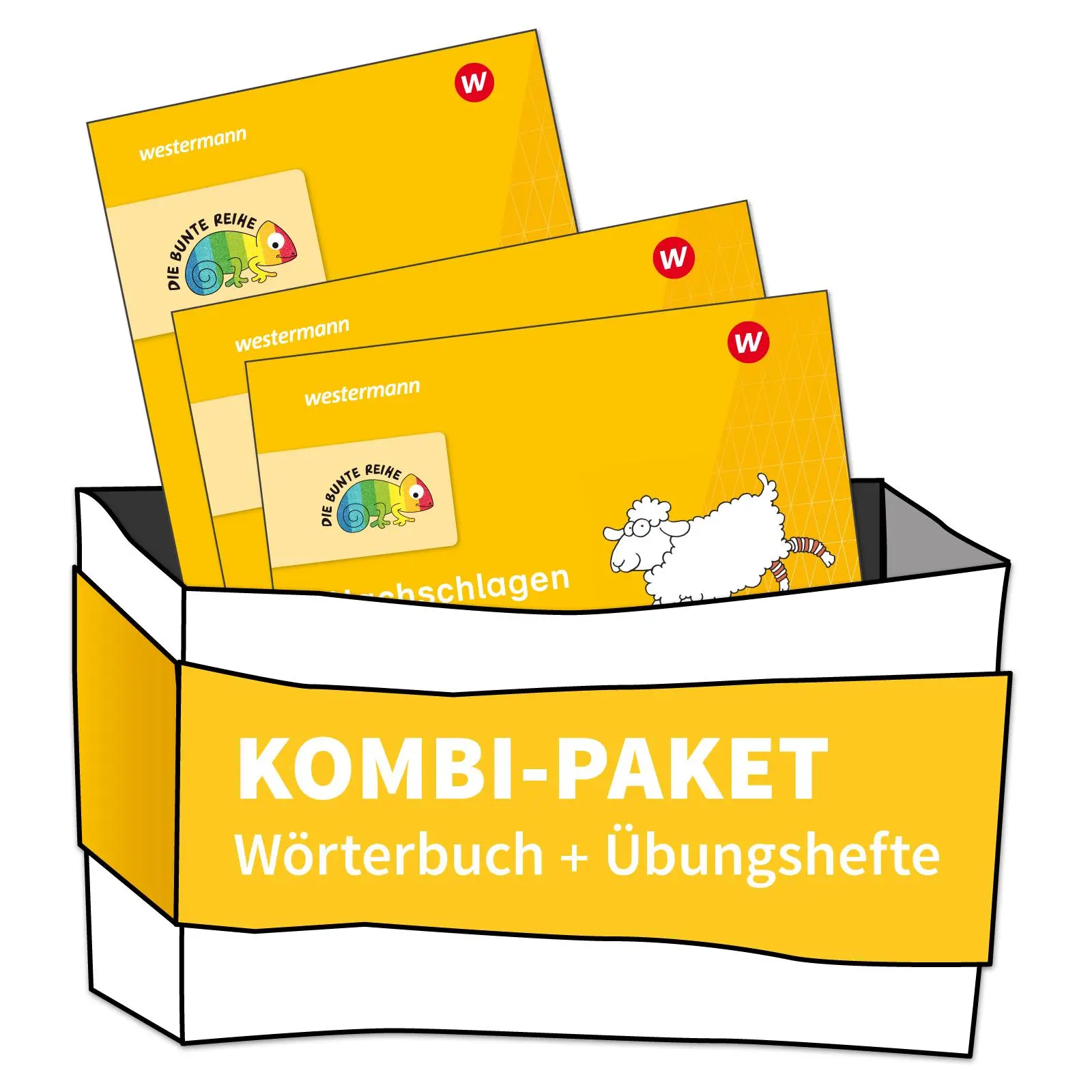 Cover: 9783141172492 | DIE BUNTE REIHE - Deutsch. Paket: Wörterbuch plus Übungshefte | Buch