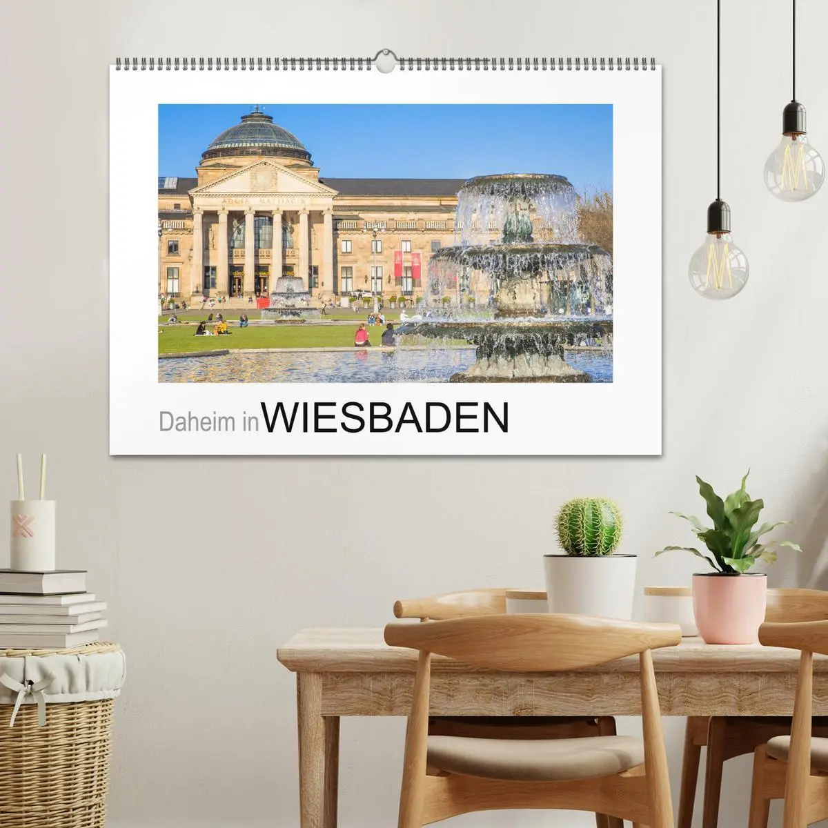 Bild: 9783457912492 | Daheim in Wiesbaden (Wandkalender 2026 DIN A2 quer), CALVENDO...