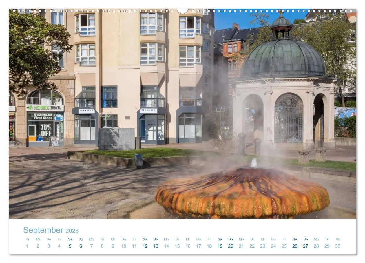 Bild: 9783457912492 | Daheim in Wiesbaden (Wandkalender 2026 DIN A2 quer), CALVENDO...
