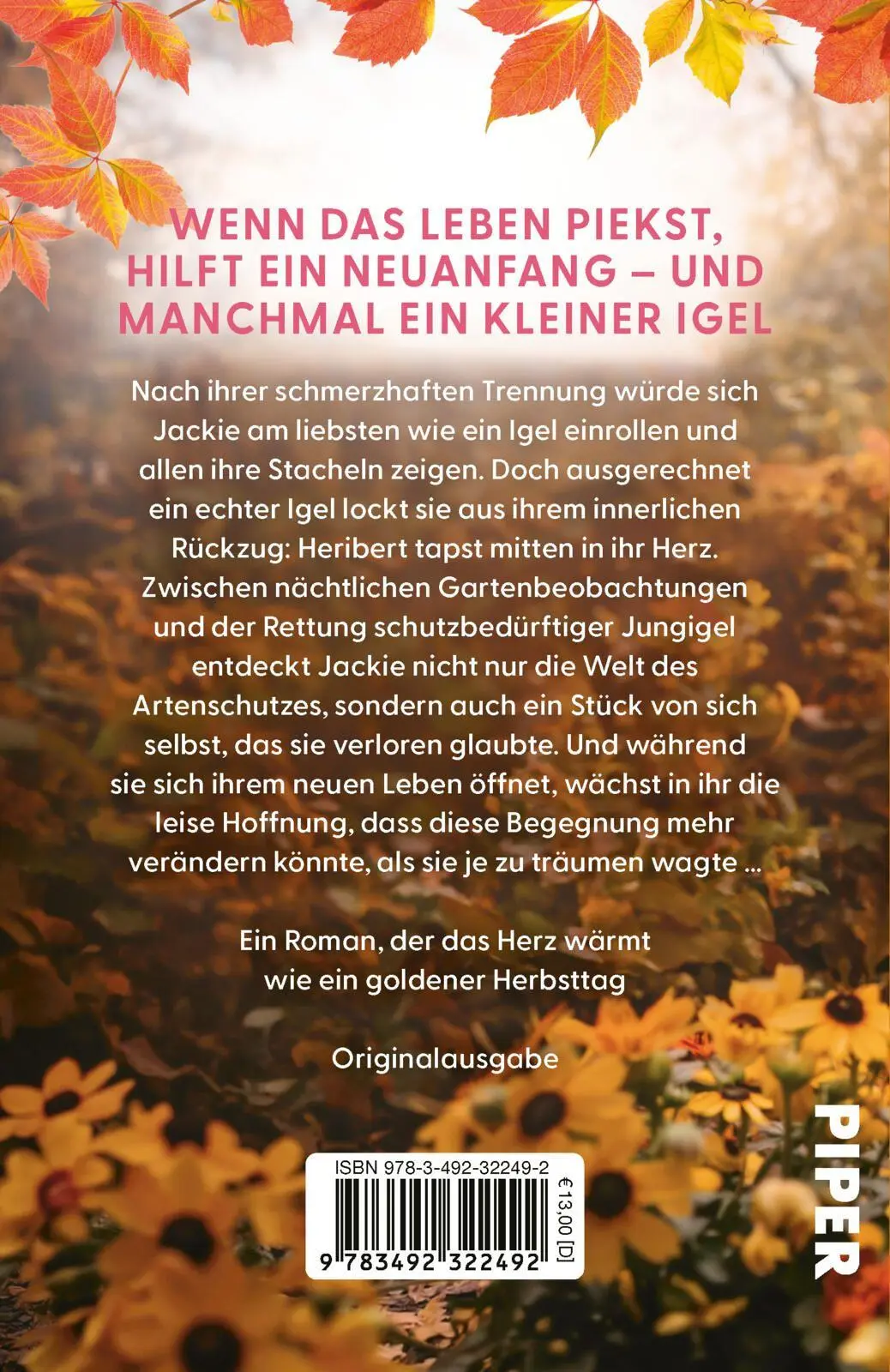 Autor: 9783492322492 | Wenn das Glück in Blättern raschelt | Roman | Gitta Edelmann | Buch
