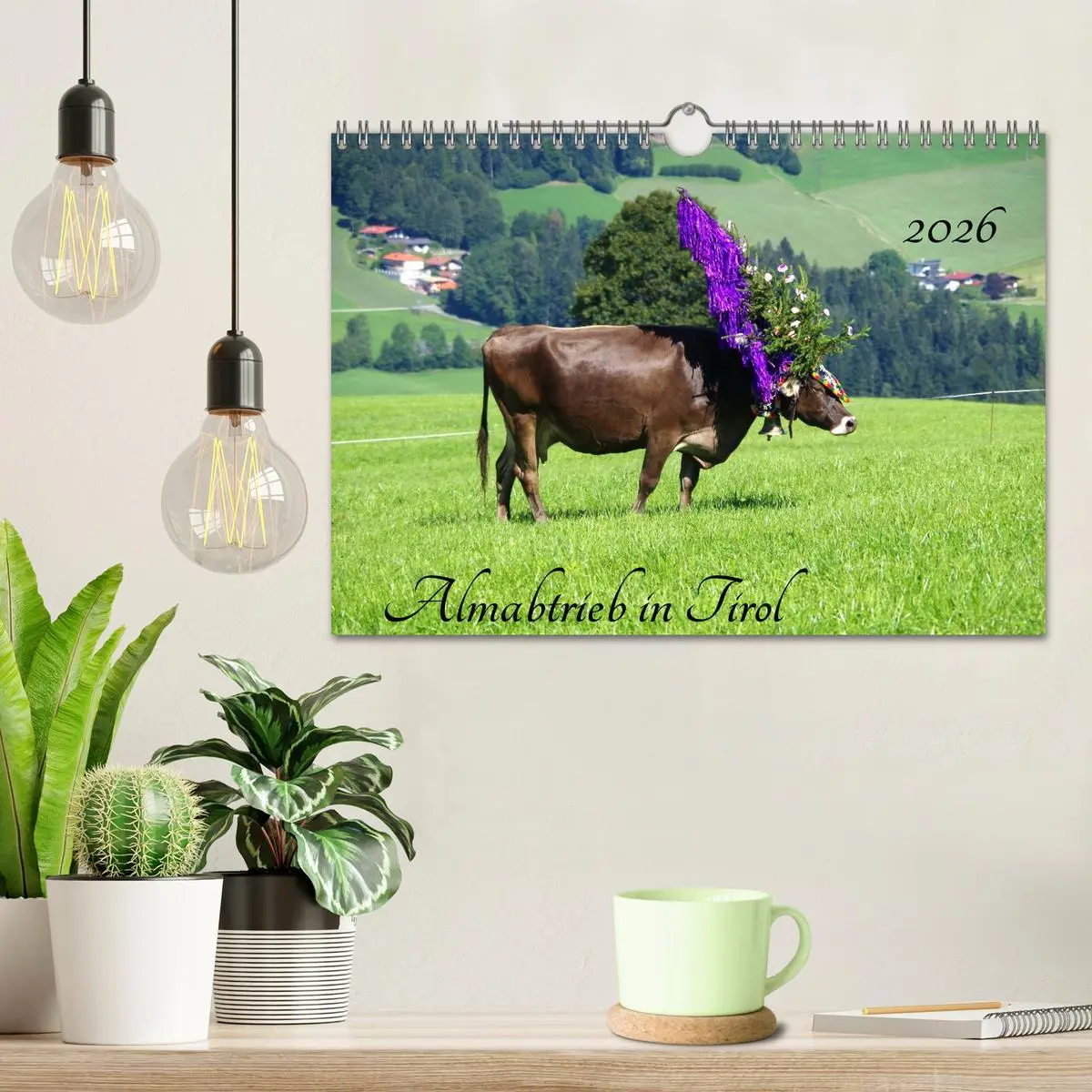 Bild: 9783516002492 | Almabtrieb in Tirol (Wandkalender 2026 DIN A4 quer), CALVENDO...