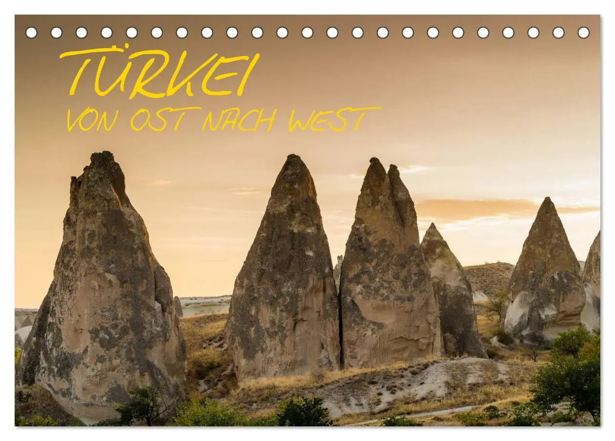 Cover: 9783516172492 | Türkei - von Ost nach West (Tischkalender 2026 DIN A5 quer),...