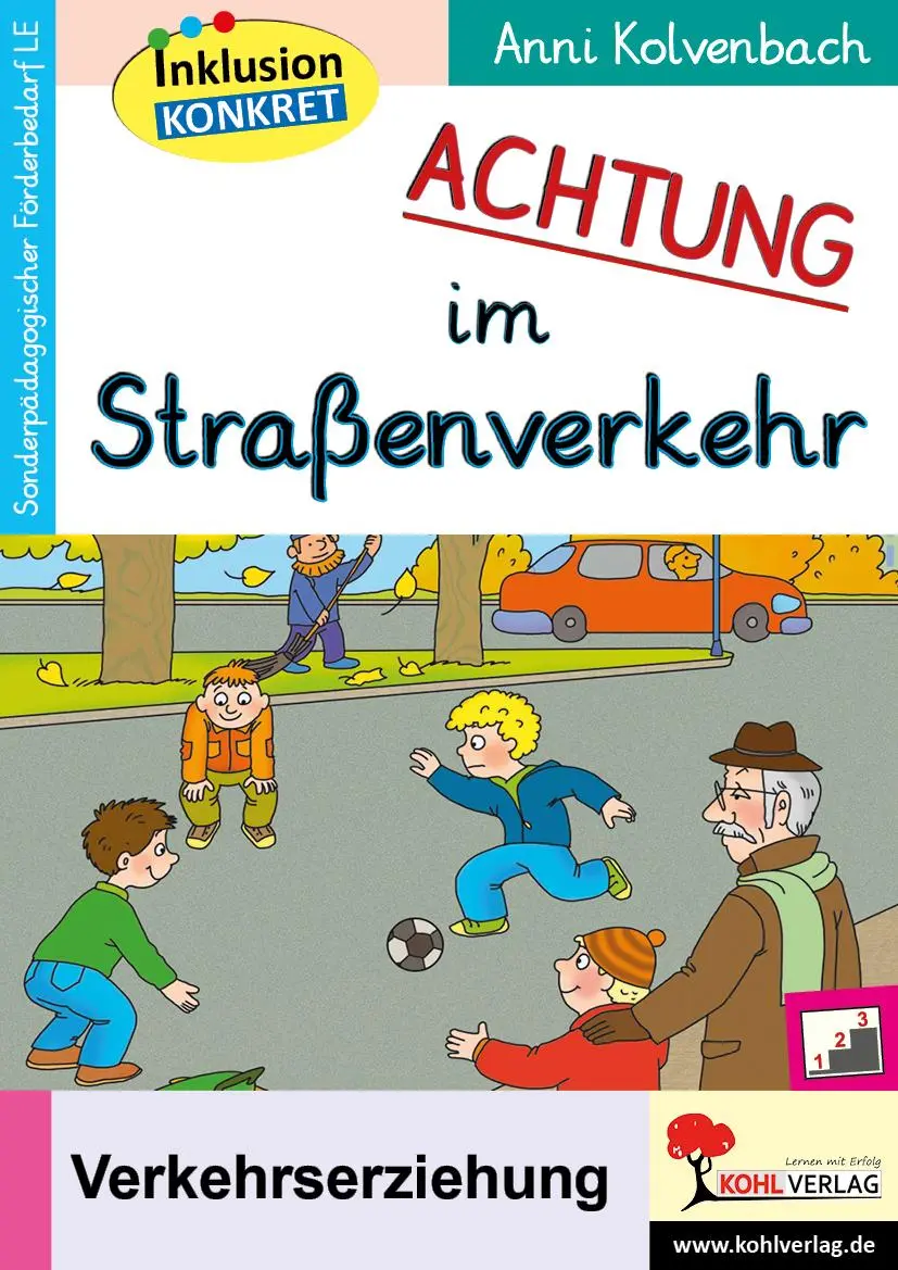 Cover: 9783988412492 | ACHTUNG im Straßenverkehr | Sonderpädagogisches Fördermaterial (LE)