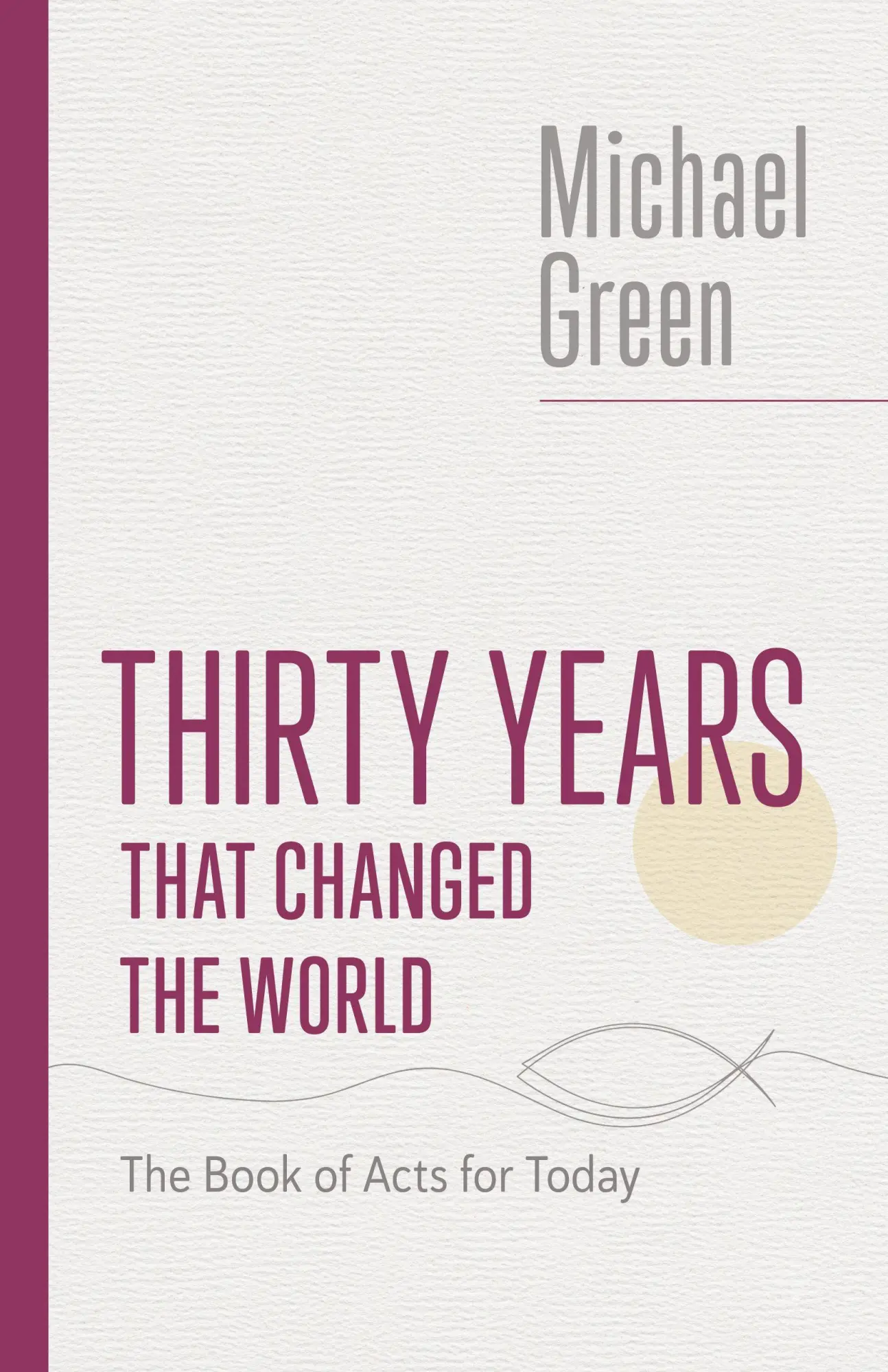 Cover: 9780802882592 | Thirty Years That Changed the World | The Book of Acts for Today
