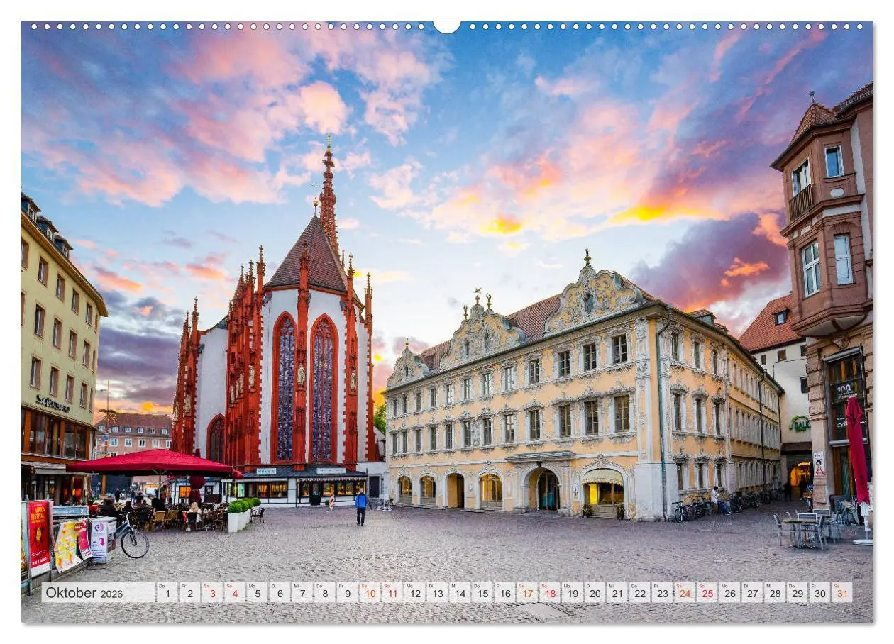 Bild: 9783457692592 | Würzburg Impressionen (hochwertiger Premium Wandkalender 2026 DIN...