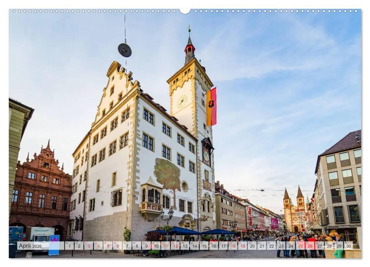 Bild: 9783457692592 | Würzburg Impressionen (hochwertiger Premium Wandkalender 2026 DIN...