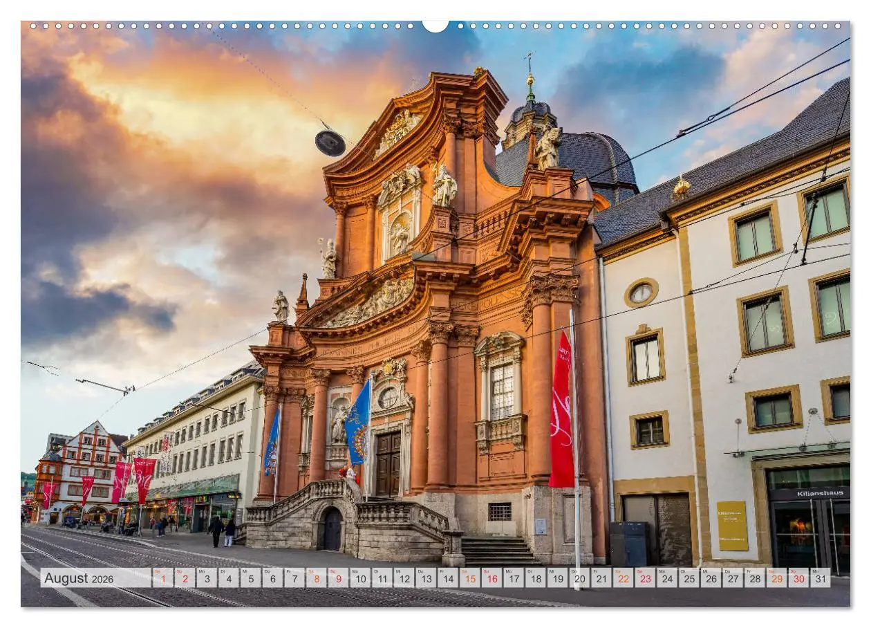 Bild: 9783457692592 | Würzburg Impressionen (hochwertiger Premium Wandkalender 2026 DIN...