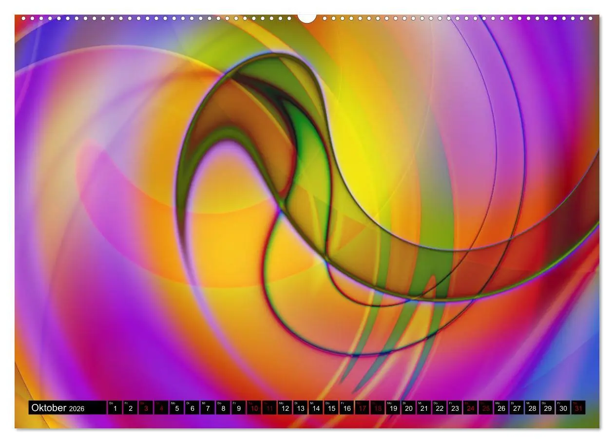 Bild: 9783457762592 | Lineare Strahlkraft - Wellen, Digitale Kunst (hochwertiger Premium...
