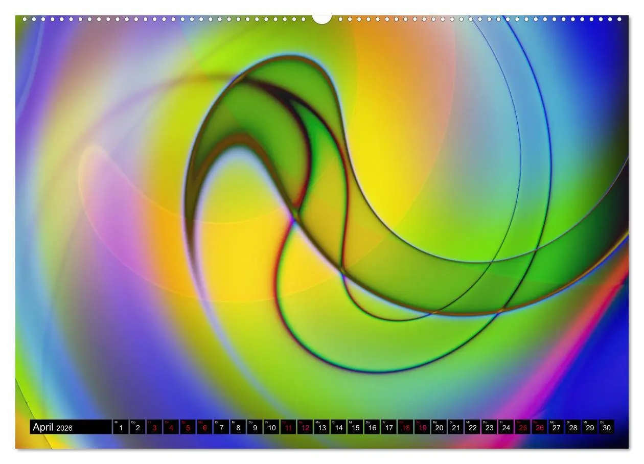 Bild: 9783457762592 | Lineare Strahlkraft - Wellen, Digitale Kunst (hochwertiger Premium...