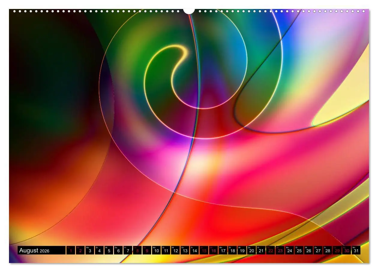Bild: 9783457762592 | Lineare Strahlkraft - Wellen, Digitale Kunst (hochwertiger Premium...