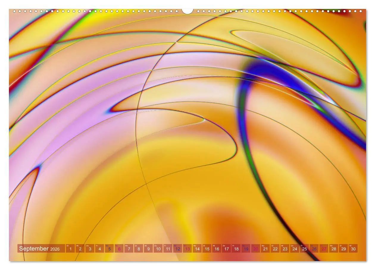 Bild: 9783457762592 | Lineare Strahlkraft - Wellen, Digitale Kunst (hochwertiger Premium...