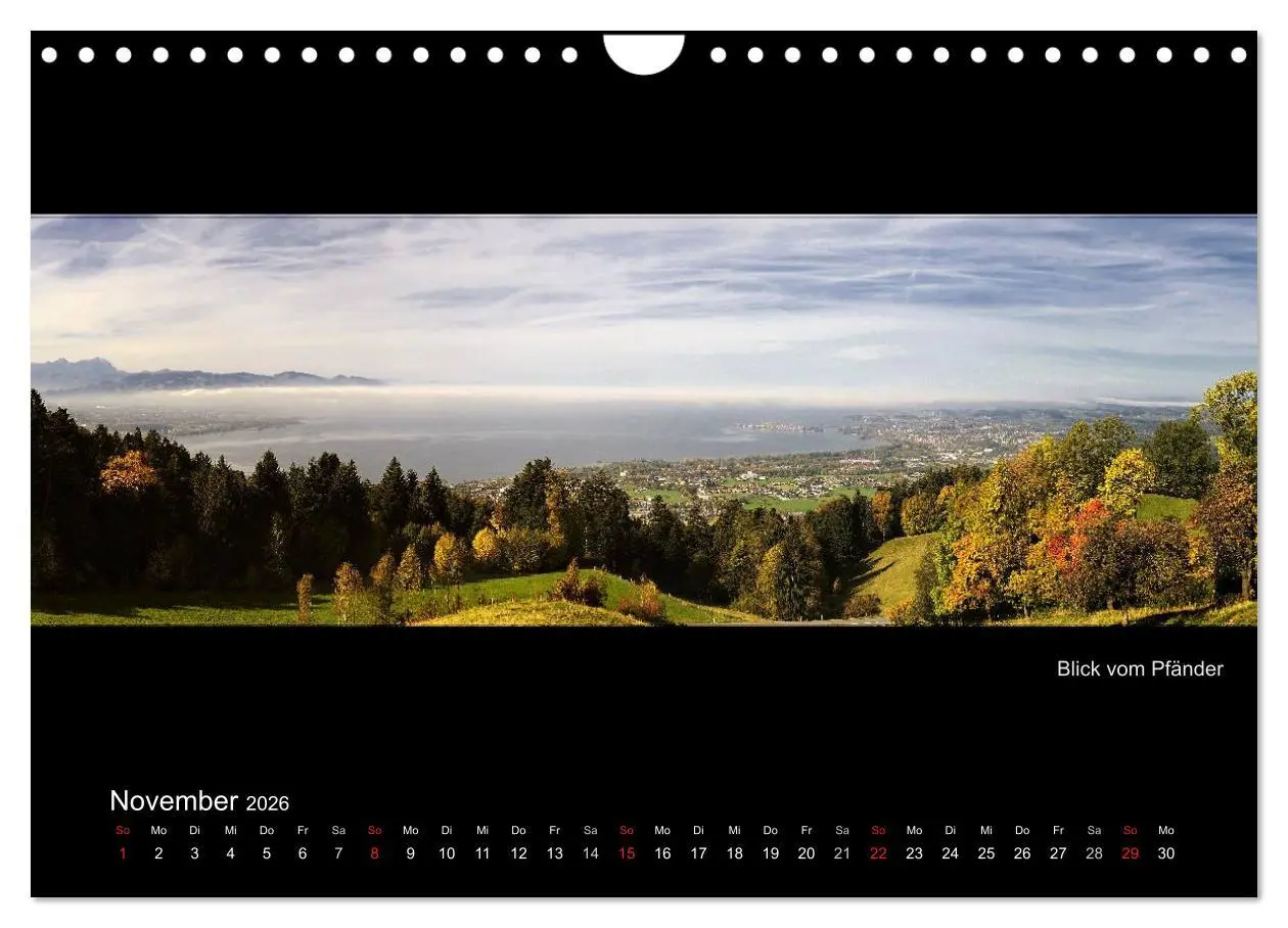 Bild: 9783516092592 | Panoramen vom Bodensee (Wandkalender 2026 DIN A4 quer), CALVENDO...