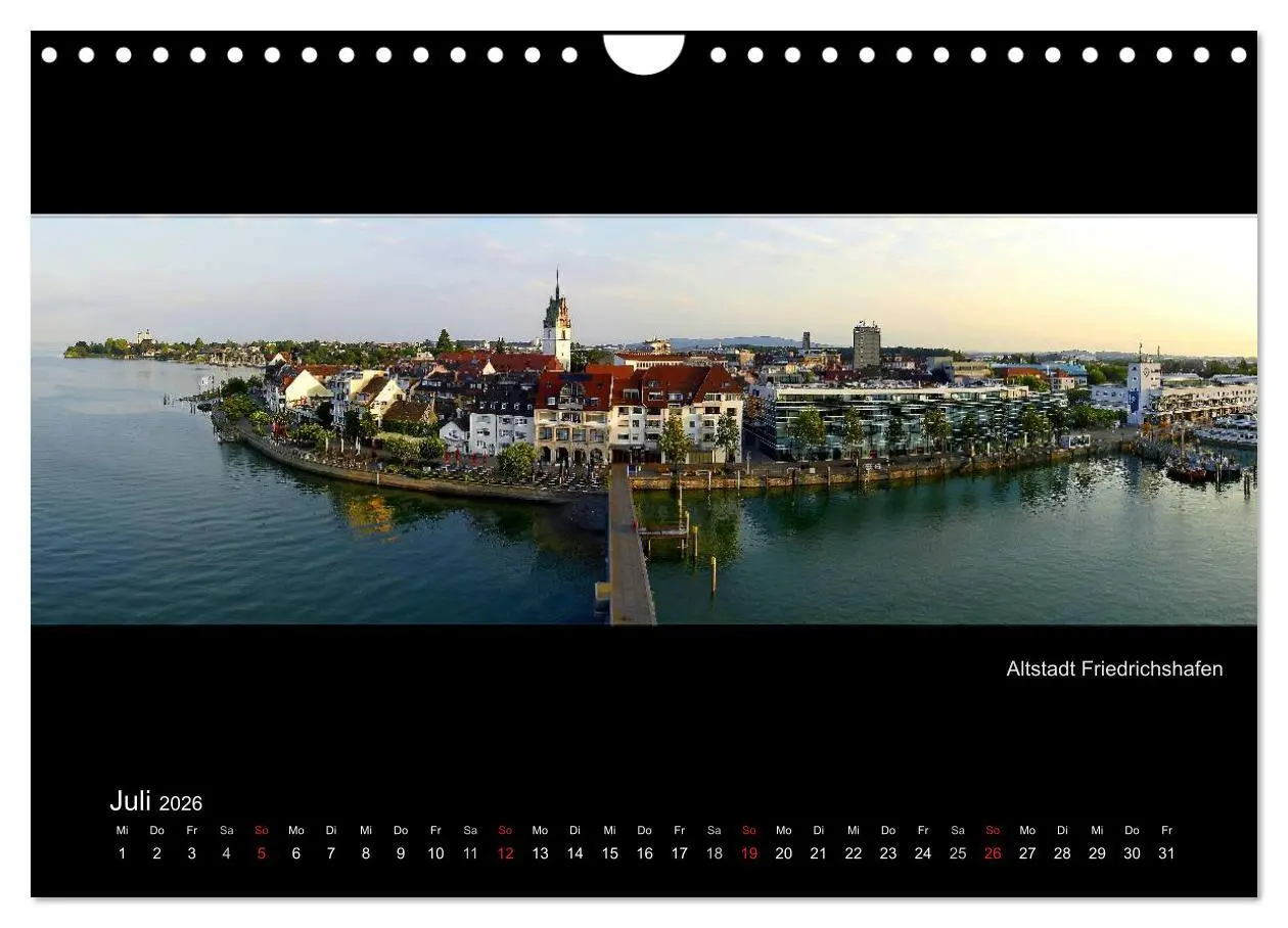 Bild: 9783516092592 | Panoramen vom Bodensee (Wandkalender 2026 DIN A4 quer), CALVENDO...