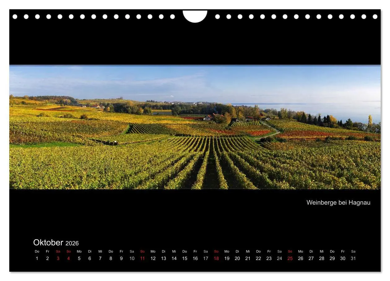 Bild: 9783516092592 | Panoramen vom Bodensee (Wandkalender 2026 DIN A4 quer), CALVENDO...