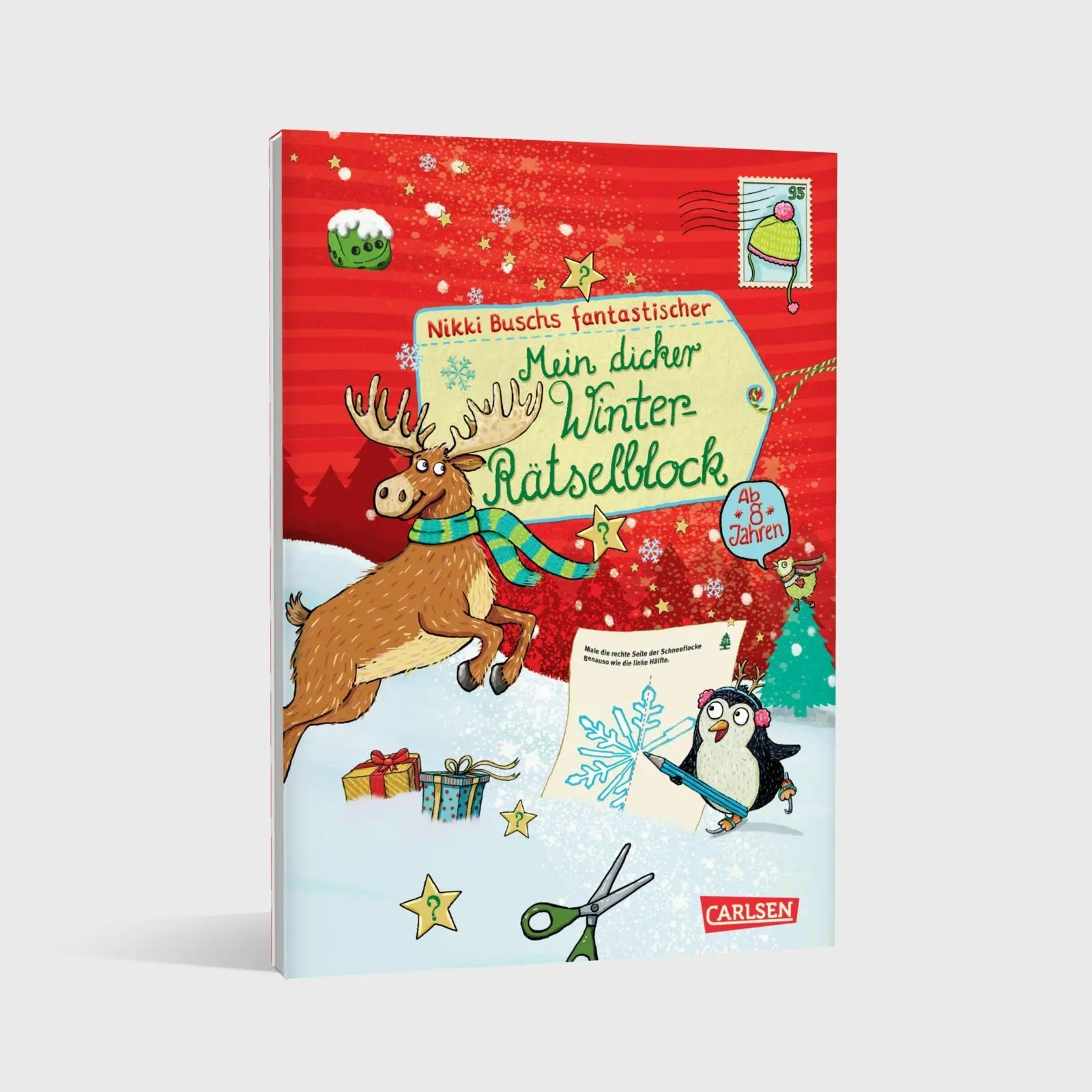 Bild: 9783551192592 | Mein dicker Winter-Rätselblock | Ab 8 Jahren | Nikki Busch | Buch