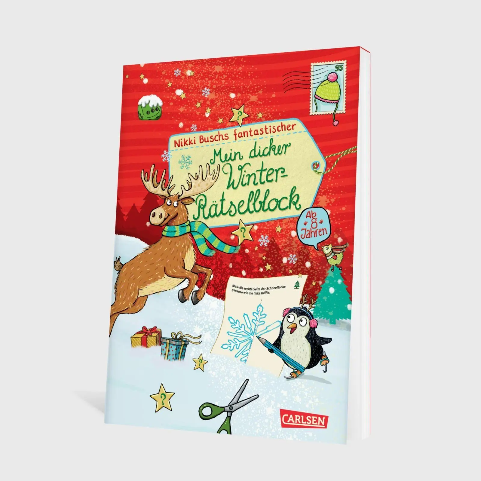 Bild: 9783551192592 | Mein dicker Winter-Rätselblock | Ab 8 Jahren | Nikki Busch | Buch