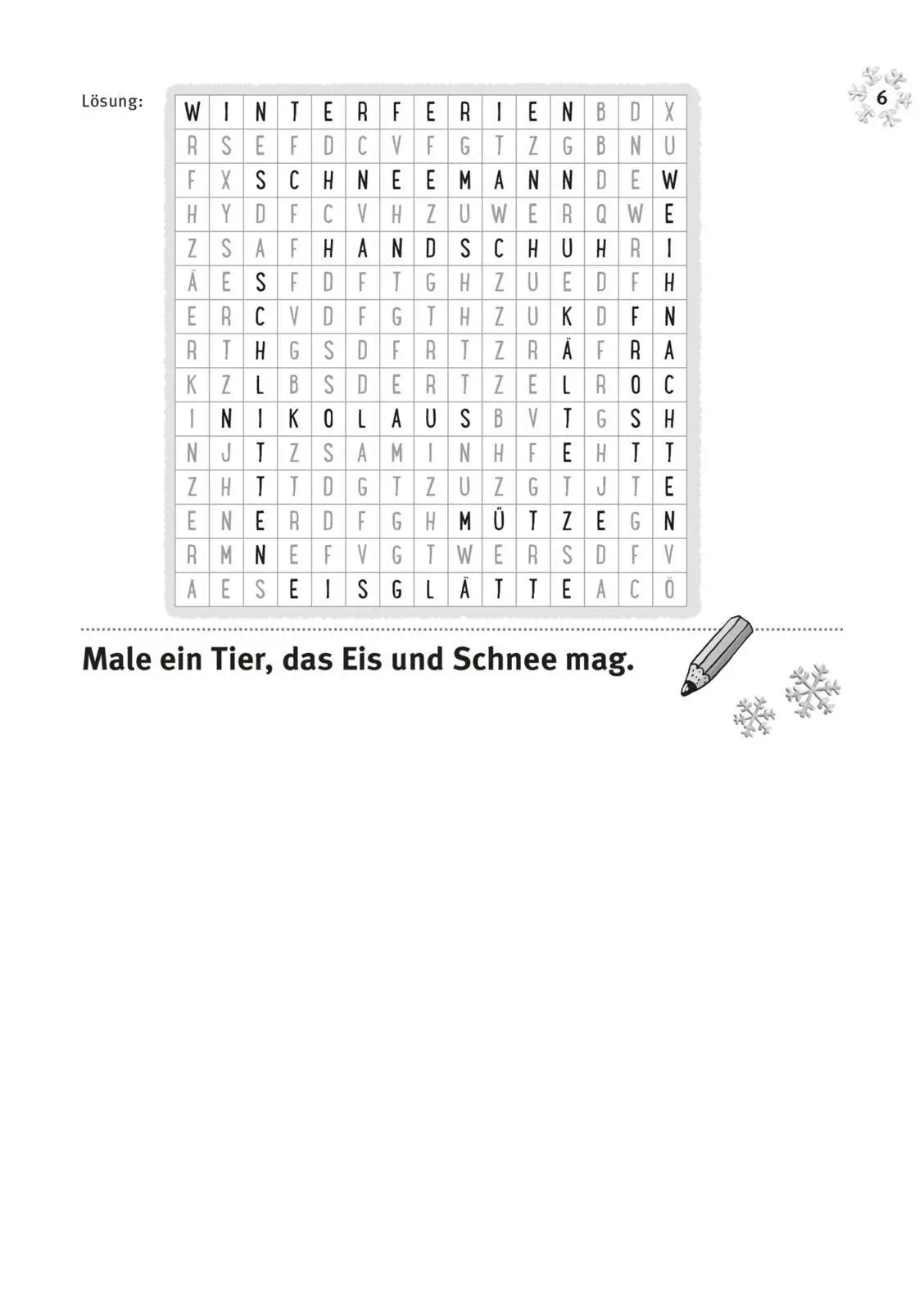 Bild: 9783551192592 | Mein dicker Winter-Rätselblock | Ab 8 Jahren | Nikki Busch | Buch