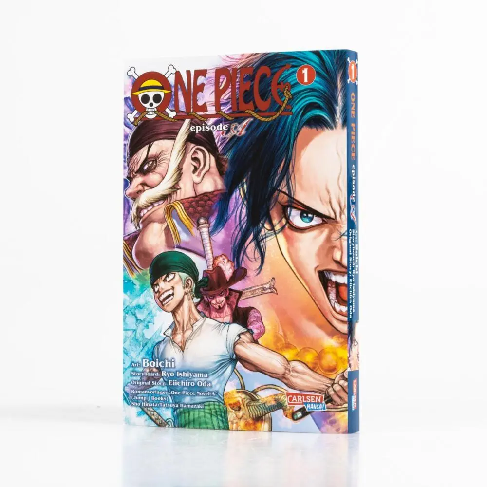 Rückseite: 9783551712592 | One Piece Episode A 1 | Eiichiro Oda (u. a.) | Taschenbuch | 192 S.