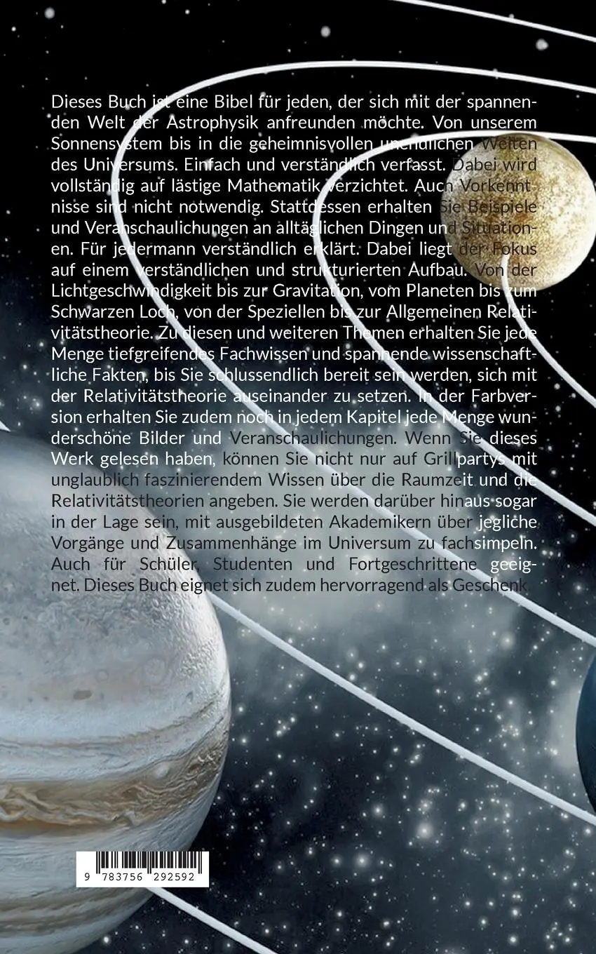 Rückseite: 9783756292592 | Astrophysik und Kosmologie für Anfänger | Philipp Jäger | Taschenbuch