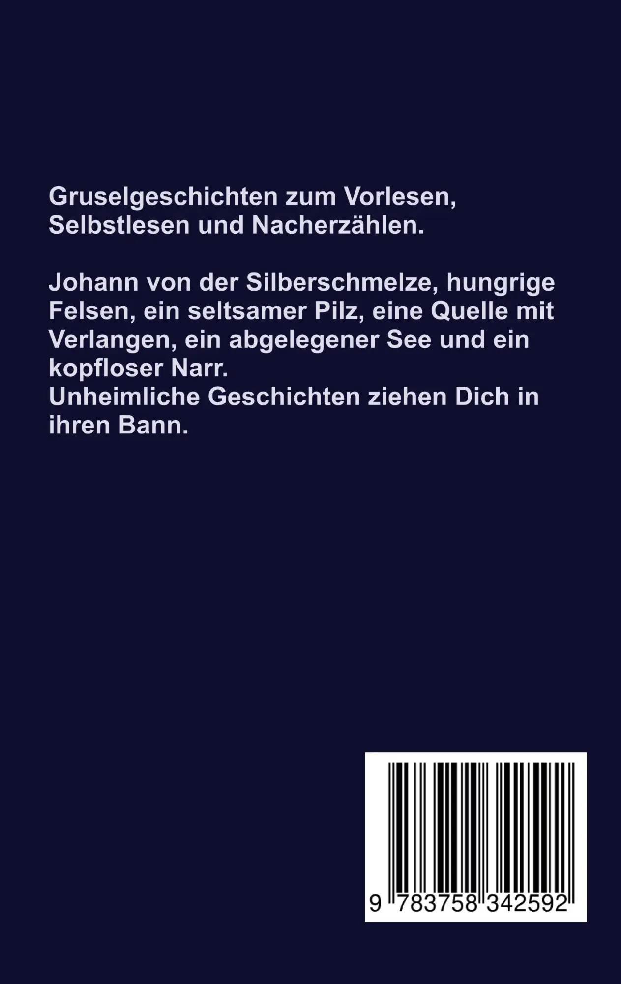 Rückseite: 9783758342592 | Unheimliches für die Kohte 3 | Weinbacher Wandervogel | Taschenbuch