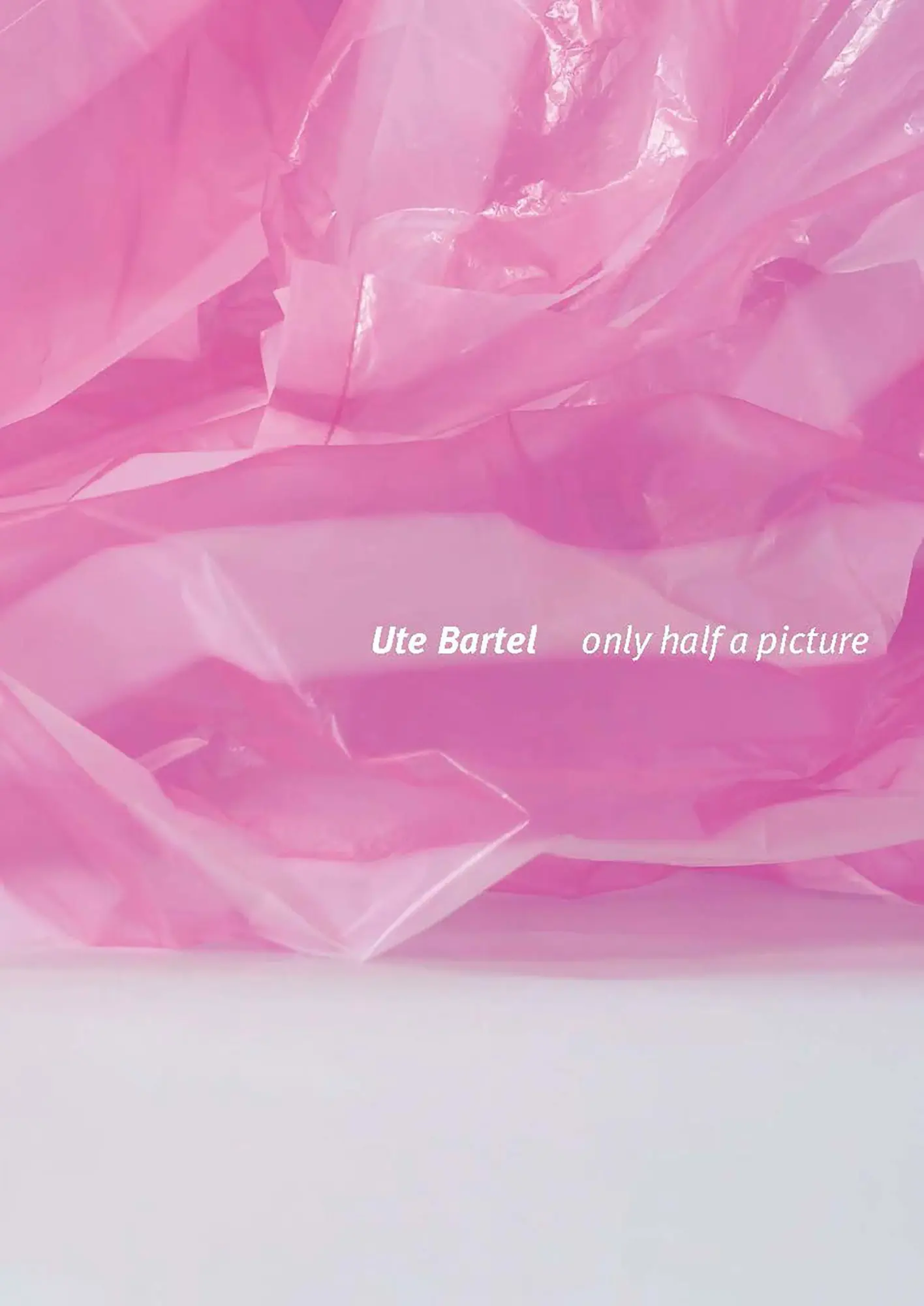Ute Bartel: Only half a picture