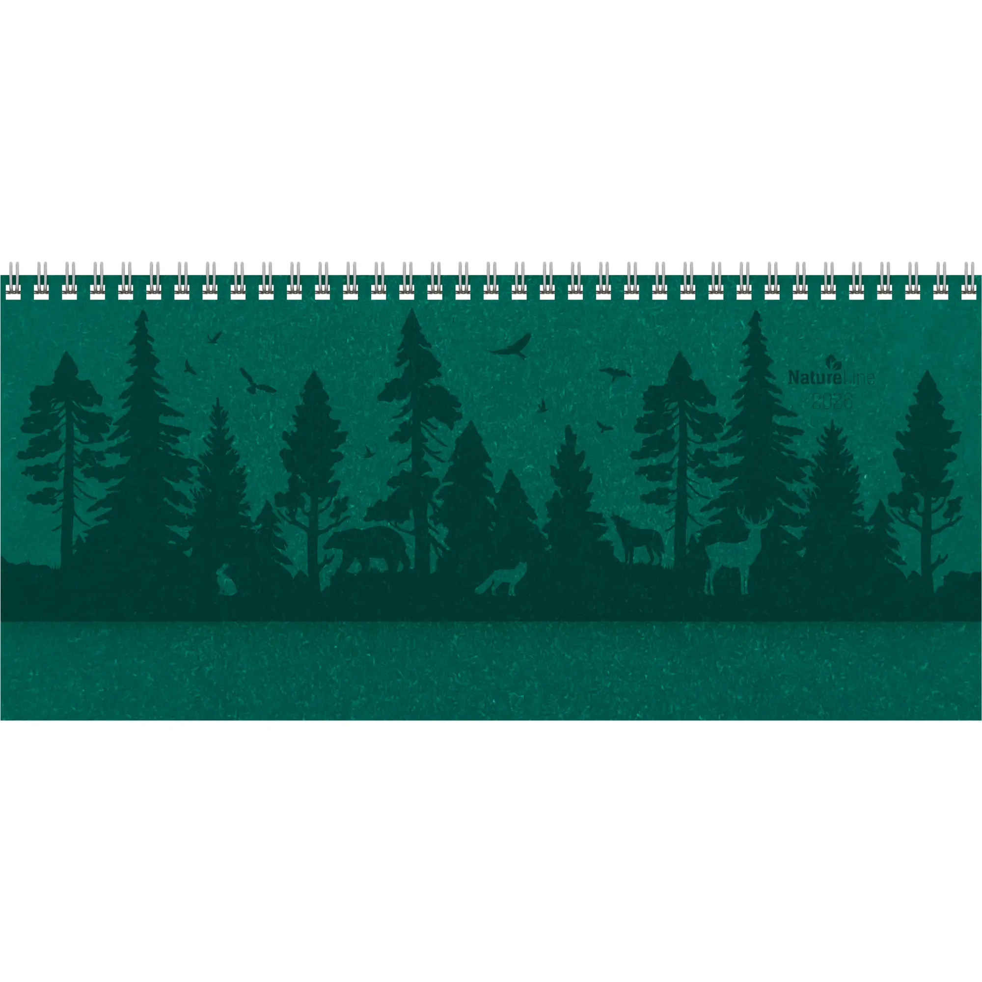Cover: 4069095002692 | Tisch-Querkalender Nature Line Forest 2026 - Tisch-Kalender -...