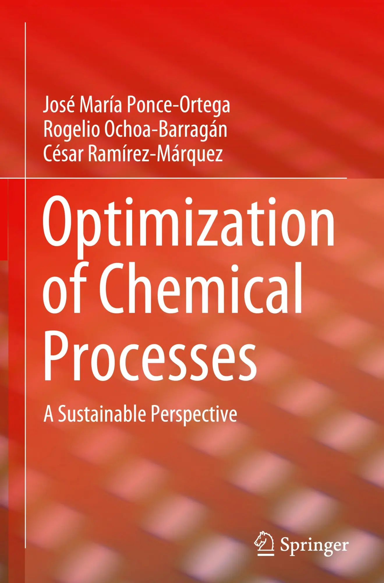 Cover: 9783031572692 | Optimization of Chemical Processes | A Sustainable Perspective | Buch
