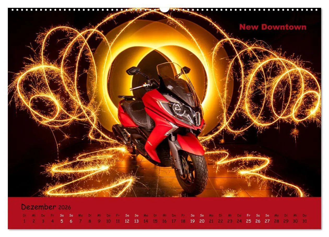 Bild: 9783457512692 | Roller Fieber (hochwertiger Premium Wandkalender 2026 DIN A2 quer),...