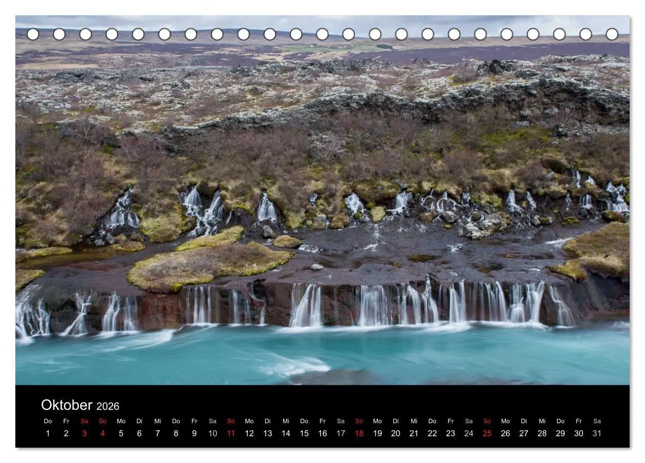 Bild: 9783457992692 | Eindrücklich Island 2026 (Tischkalender 2026 DIN A5 quer), CALVENDO...