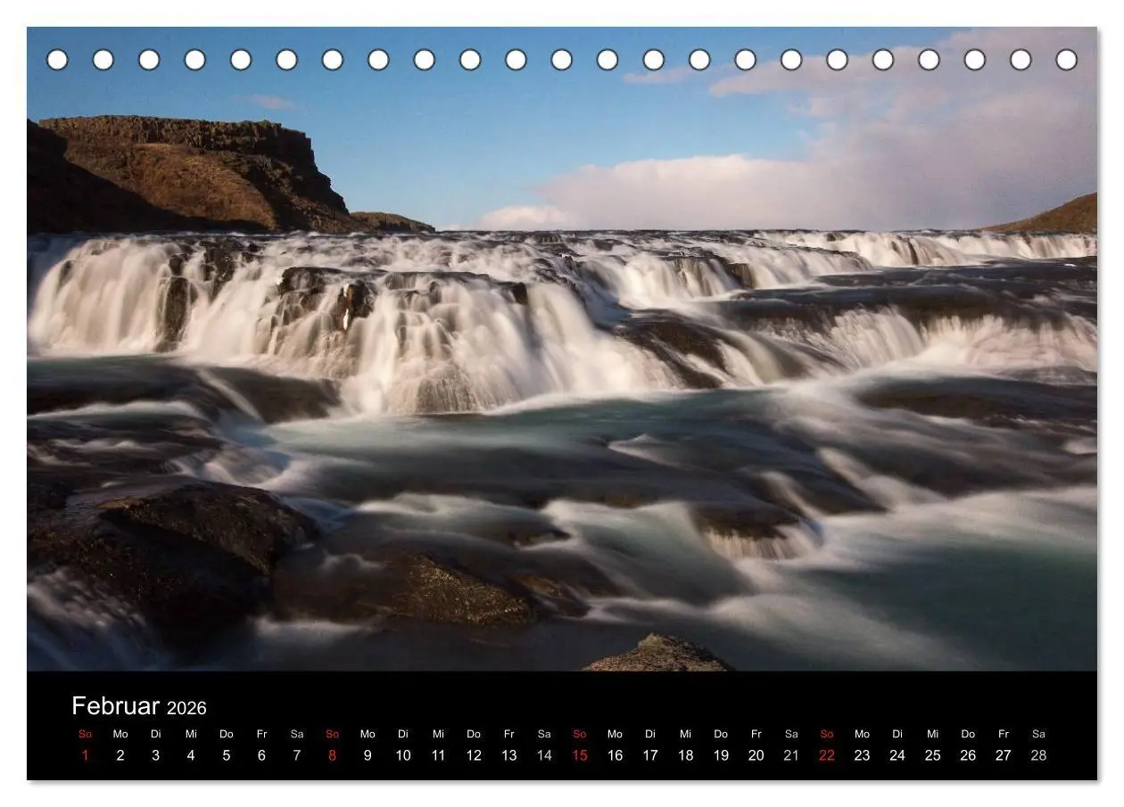 Bild: 9783457992692 | Eindrücklich Island 2026 (Tischkalender 2026 DIN A5 quer), CALVENDO...