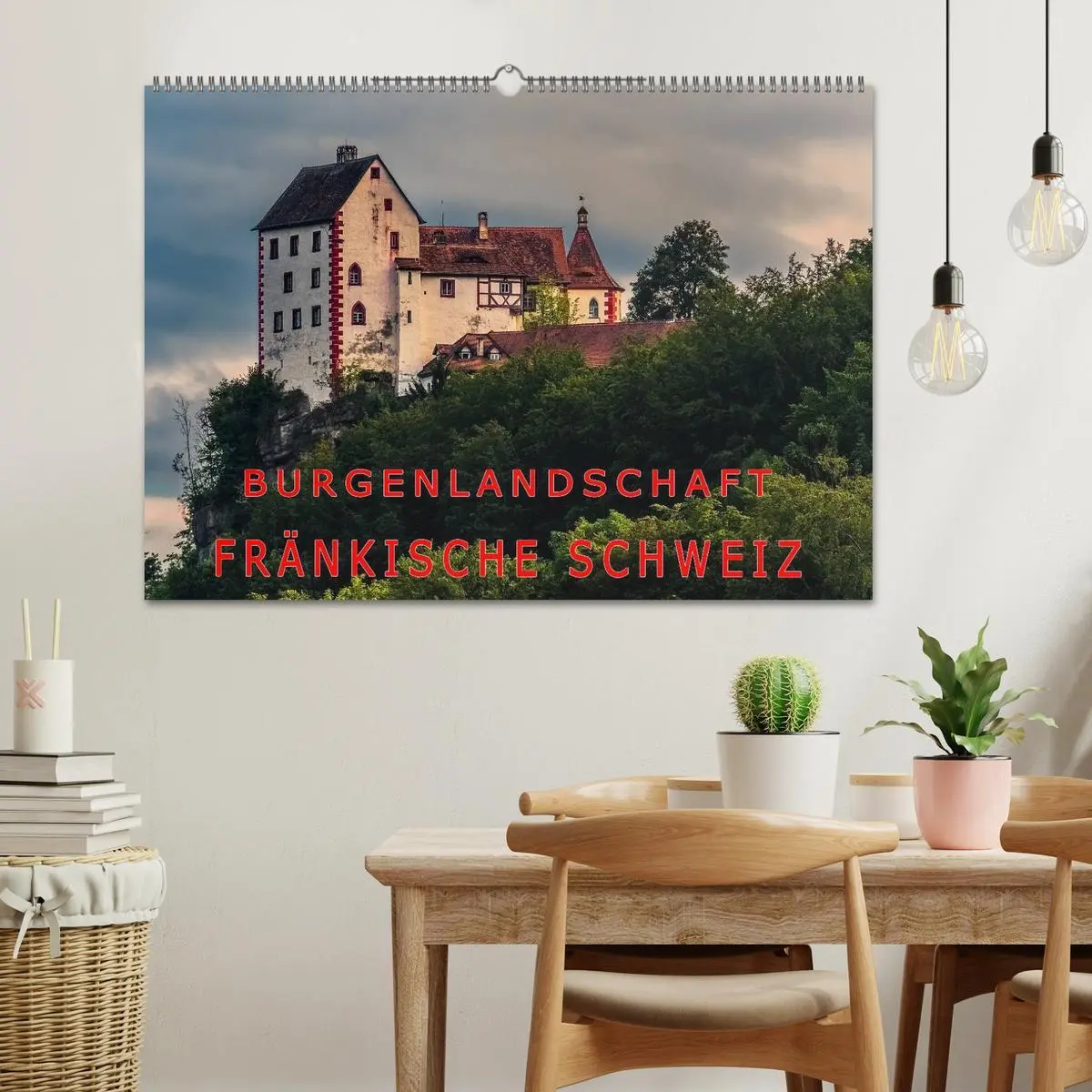 Bild: 9783516082692 | Burgenlandschaft Fränkische Schweiz (Wandkalender 2026 DIN A2...