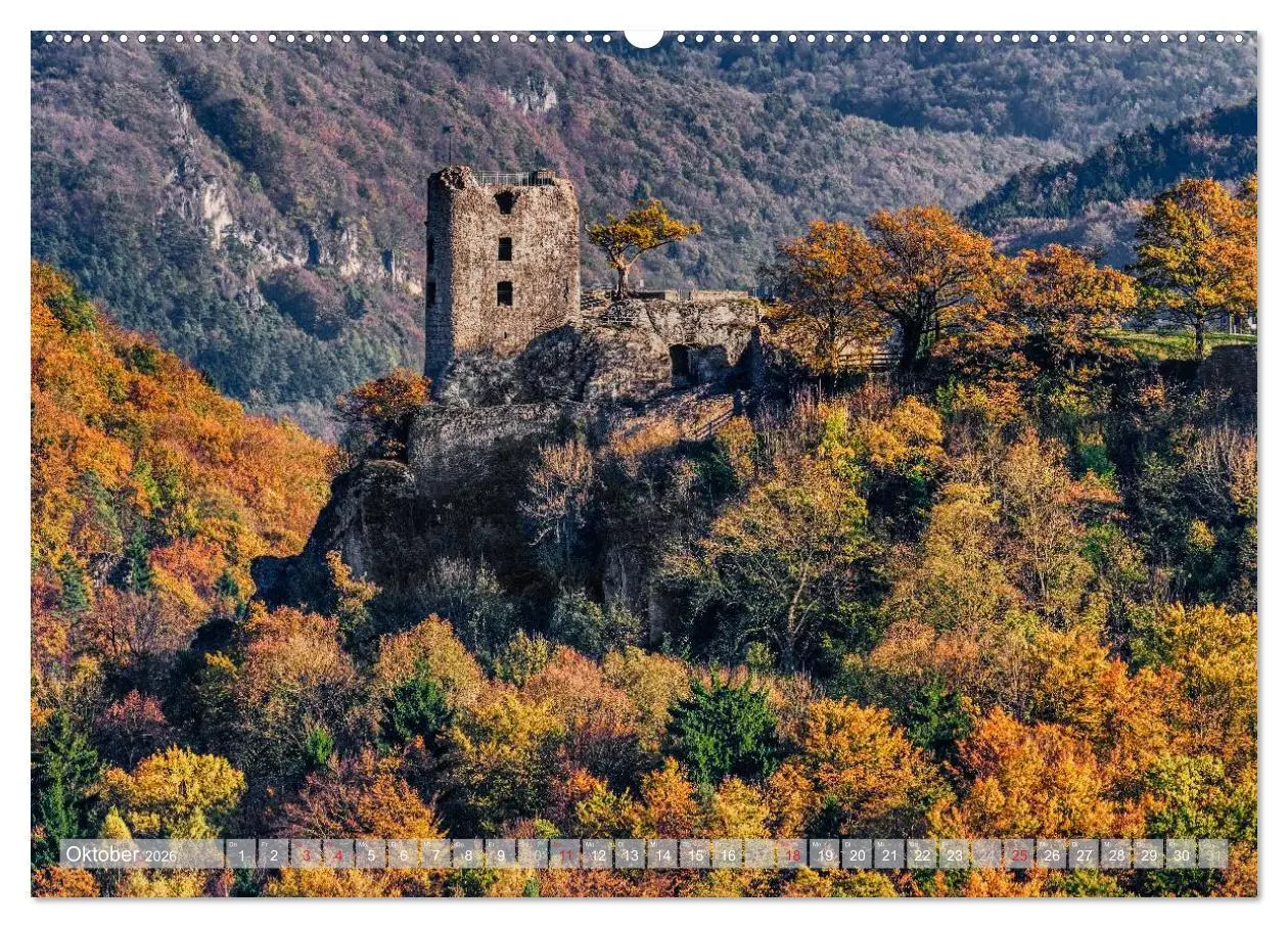 Bild: 9783516082692 | Burgenlandschaft Fränkische Schweiz (Wandkalender 2026 DIN A2...