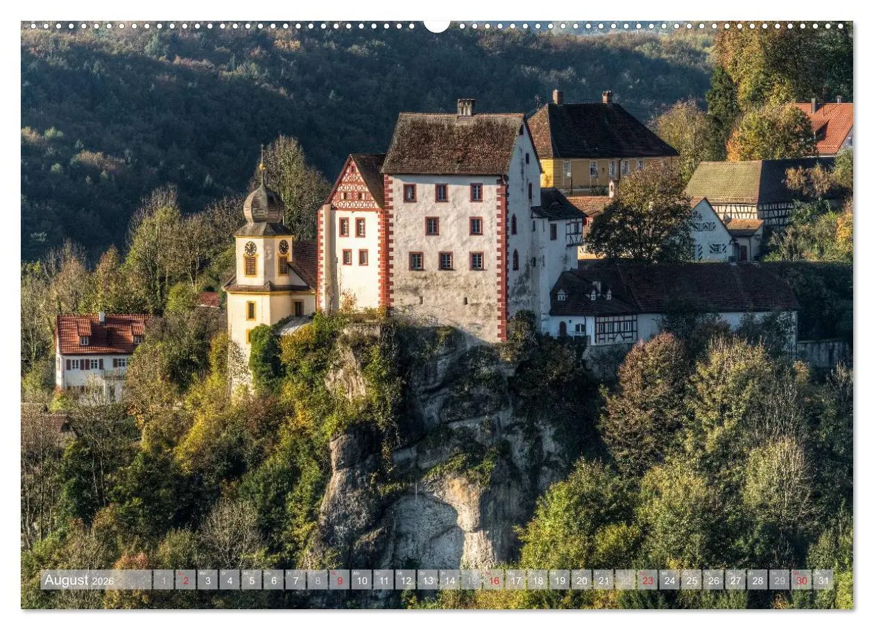 Bild: 9783516082692 | Burgenlandschaft Fränkische Schweiz (Wandkalender 2026 DIN A2...