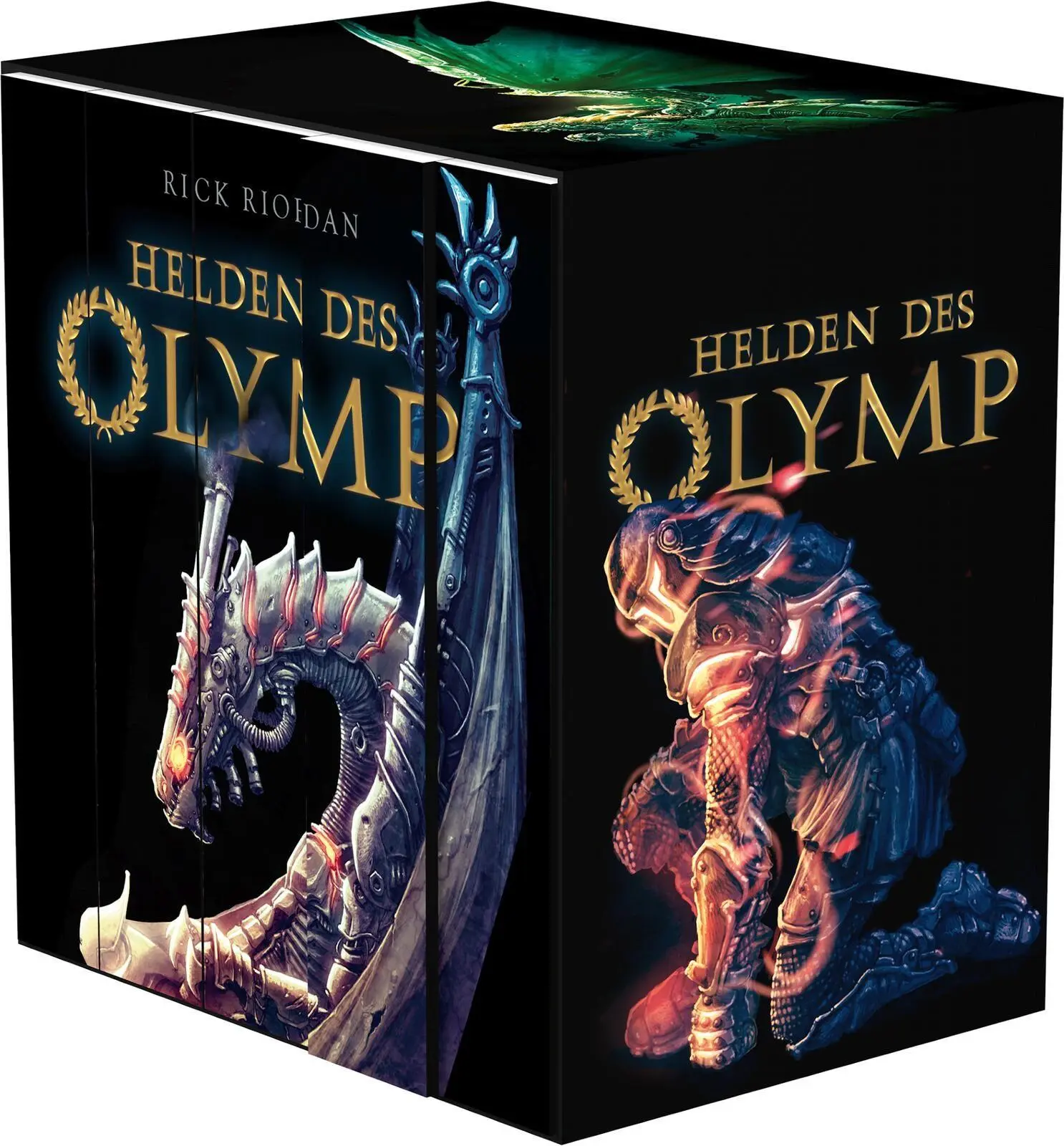 Cover: 9783551322692 | Helden des Olymp: Taschenbuchschuber Bände 1-5 | Rick Riordan | Buch