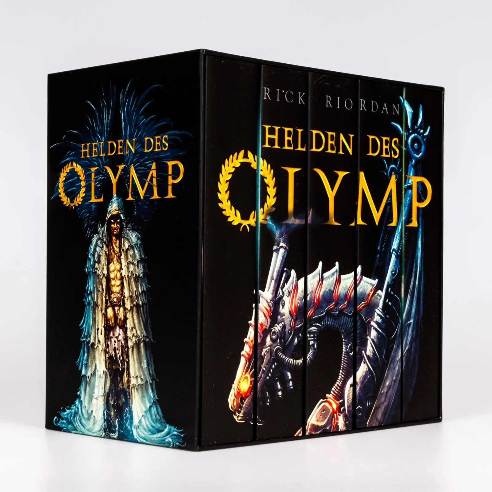 Bild: 9783551322692 | Helden des Olymp: Taschenbuchschuber Bände 1-5 | Rick Riordan | Buch