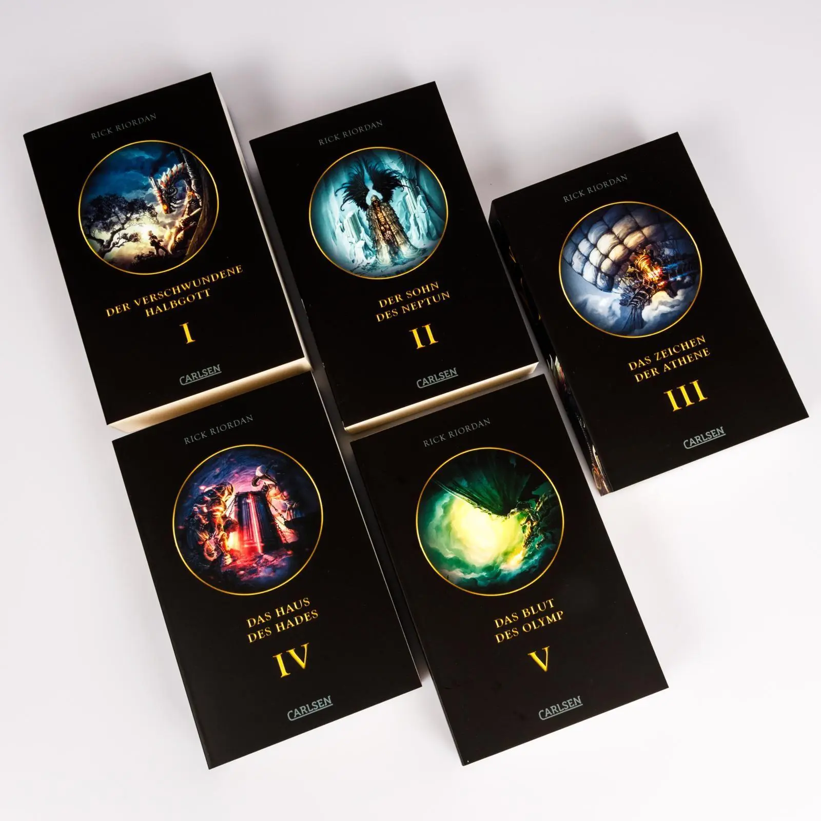 Bild: 9783551322692 | Helden des Olymp: Taschenbuchschuber Bände 1-5 | Rick Riordan | Buch